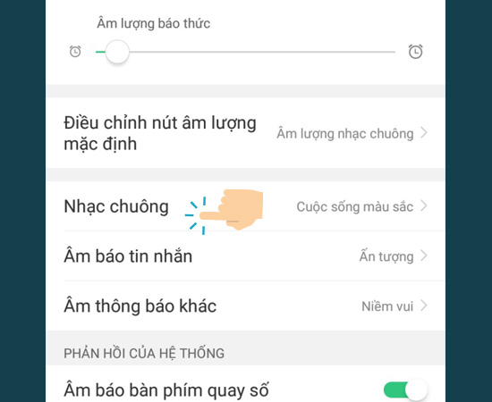 Hướng dẫn cài nhạc chuông cho điện thoại Oppo